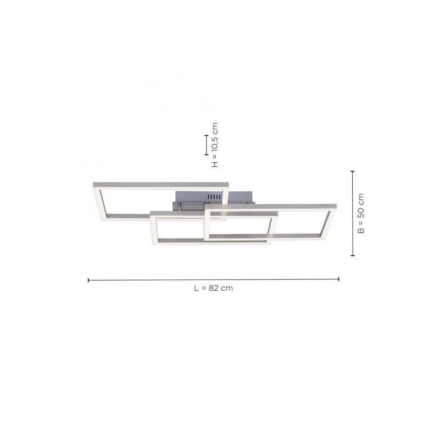 Leuchten Direkt 16431-55 - LED RGB Aptumšojama virsapmetuma lustra MAXI LED/27W/230V + tālvadības pults