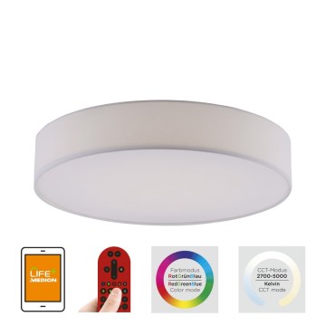 Leuchten Direkt 18428-16 - LED RGB Aptumšojams griestu gaismeklis LOLA LED/32W/230V Tuya + tālvadības pults