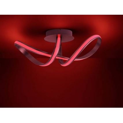 Leuchten Direkt 18431-55 - LED RGB Aptumšojama griestu lampa MELINDA LED/28W/230V + tālvadības pults