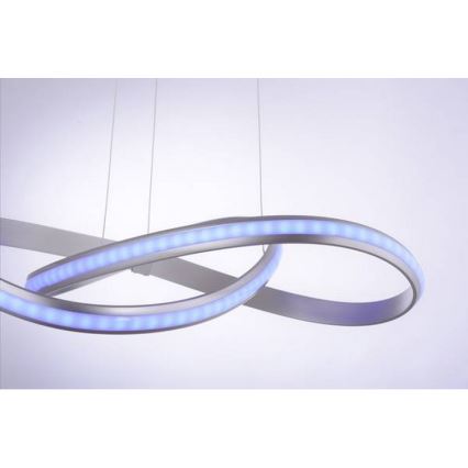Leuchten Direkt 18432-55 - LED RGB Aptumšojoša lustra uz auklas MELINDA LED/28W/230V + tālvadības pults