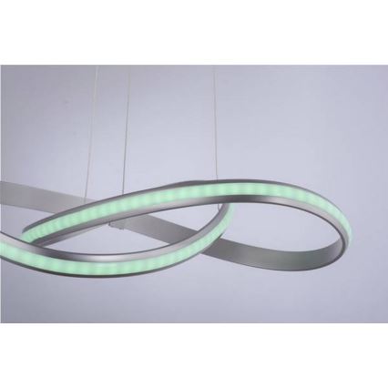 Leuchten Direkt 18432-55 - LED RGB Aptumšojoša lustra uz auklas MELINDA LED/28W/230V + tālvadības pults