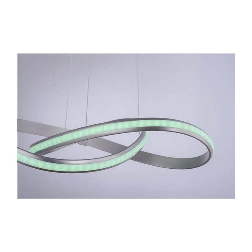 Leuchten Direkt 18432-55 - LED RGB Aptumšojoša lustra uz auklas MELINDA LED/28W/230V + tālvadības pults