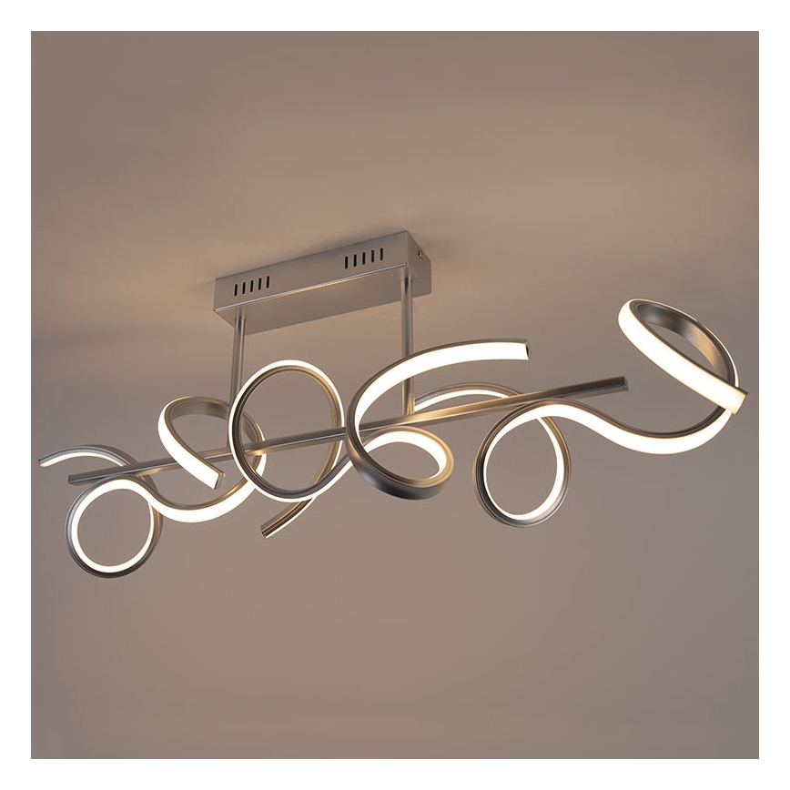 Leuchten Direkt 19032-21 - LED Aptumšojama virsapmetuma lustra CURLS LED/25,8W/230V