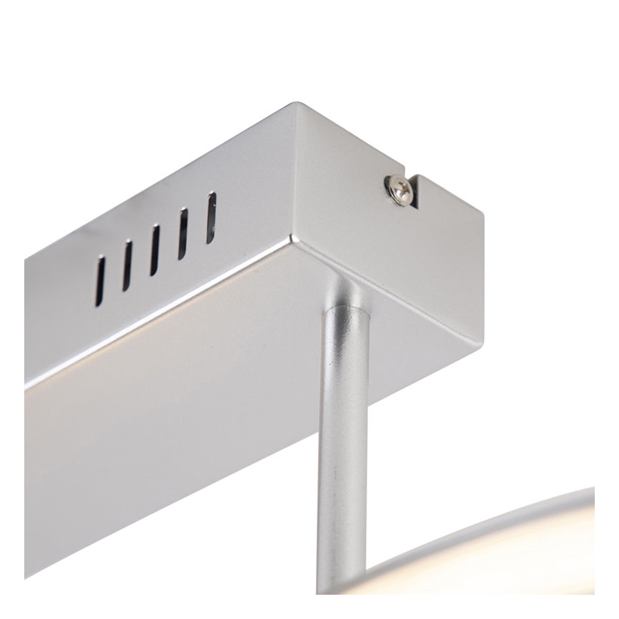 Leuchten Direkt 19032-21 - LED Aptumšojama virsapmetuma lustra CURLS LED/25,8W/230V