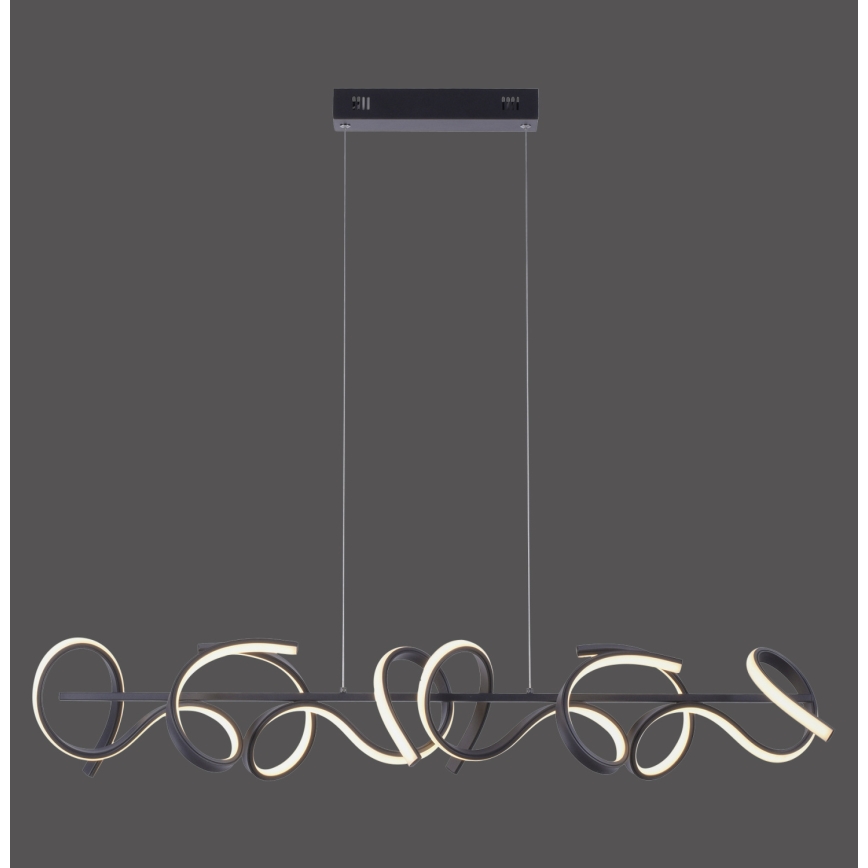 Leuchten Direkt 19033-18 - LED Aptumšojama lustra uz auklas CURLS 4xLED/10,2W/230V