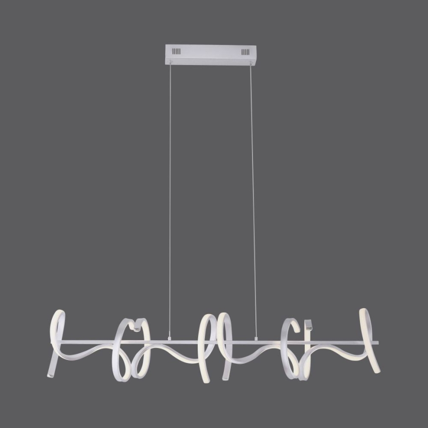 Leuchten Direkt 19033-21 - LED Aptumšojama lustra ar auklu CURLS LED/40,8W/230V