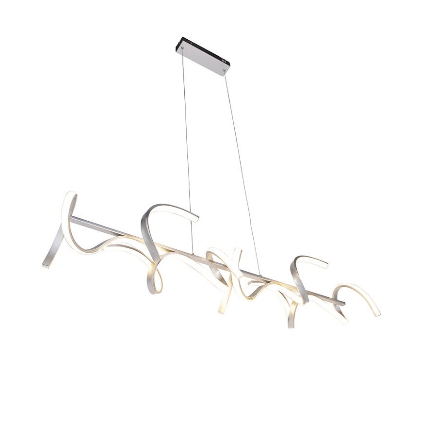 Leuchten Direkt 19033-21 - LED Aptumšojama lustra ar auklu CURLS LED/40,8W/230V