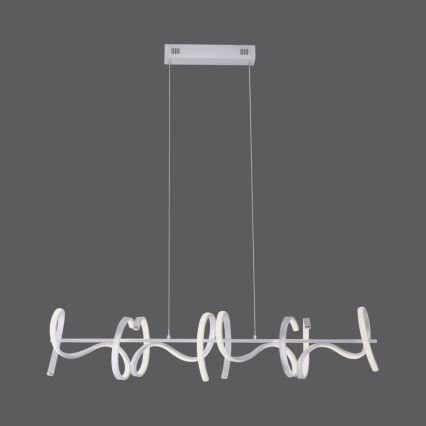 Leuchten Direkt 19033-21 - Regulējams LED lustra uz stieples CURLS LED/40,8W/230V