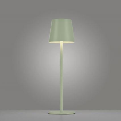 Leuchten Direkt 19250-43 - LED Aptumšojama uzlādējama āra galda lampa EURIA LED/3W/5V IP54 zaļa