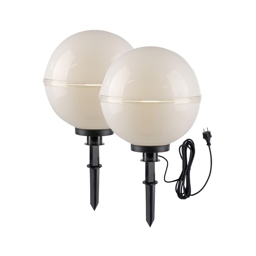 Leuchten Direkt 19324-16-2 - KOMPLEKTS 2x Āra lampa 1xE27/40W/230V d. 40 cm IP44