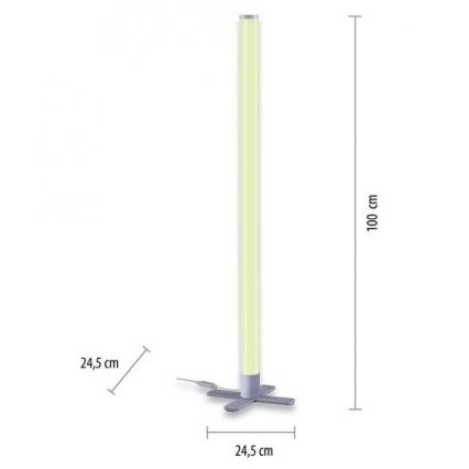 Leuchten Direkt 19902-21 - LED RGB Aptumšojama lampa RINGO LED/10W/230V+TP