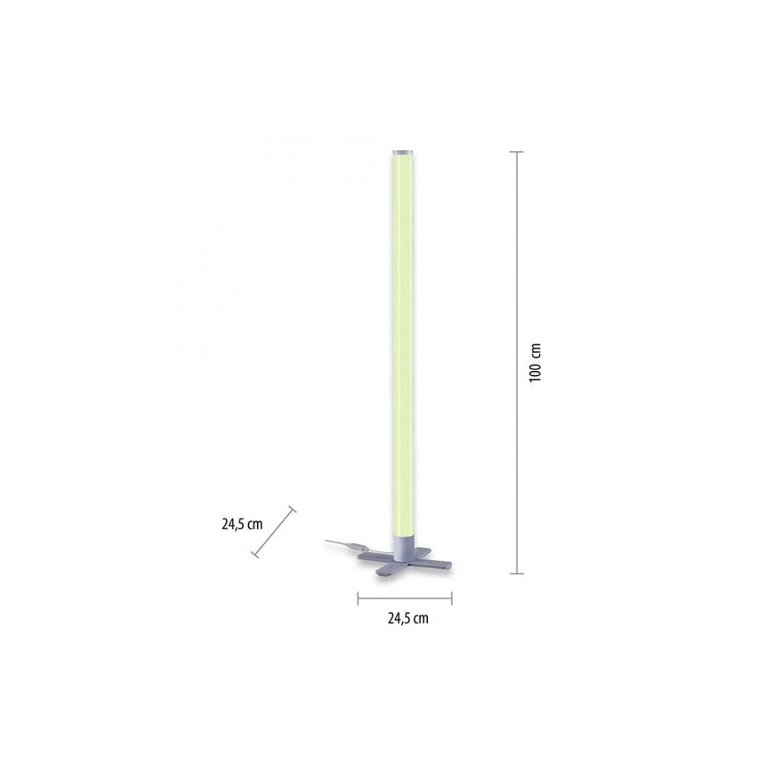 Leuchten Direkt 19902-21 - LED RGB Aptumšojama lampa RINGO LED/10W/230V+TP