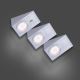 Leuchten Direkt 84111-55-3 - KOMPLEKTS 3x LED Mēbeļu apgaismojums ar sensoru THEO LED/3,6W/230V