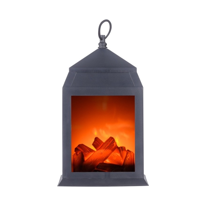 Leuchten Direkt 86220-18 - LED Dekoratīva laterna CHIMNEY LED/0,6W/3xAAA