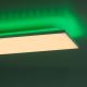 Leuchten Direkt - LED RGB Aptumšojama griestu lampa GUSTAV LED/27,3W/230V + LED/1,4W 2700-5000K + tālvadības pults