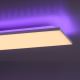 Leuchten Direkt - LED RGB Aptumšojama griestu lampa GUSTAV LED/27,3W/230V + LED/1,4W 2700-5000K + tālvadības pults