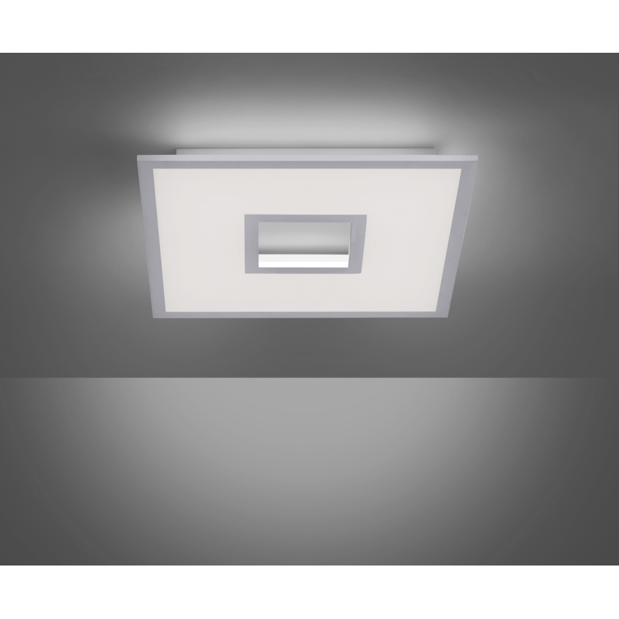 Leuchten Direkt 11645-16 - LED RGB Aptumšojama griestu lampa RECESS LED/22,5W/230V + LED/5W + tālvadības pults