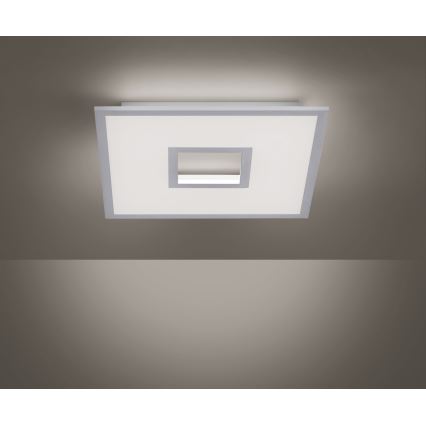 Leuchten Direkt 11645-16 - LED RGB Aptumšojama griestu lampa RECESS LED/22,5W/230V + LED/5W + tālvadības pults