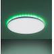 Leuchten Direkt 15602-16 - LED RGBW Aptumšojama griestu lampa GUSTAV LED/20,3W/230V + LED/1,8W 2700-5000K + tālvadības pults