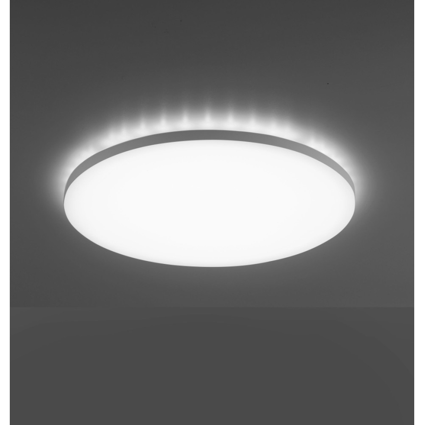 Leuchten Direkt 15602-16 - LED RGBW Aptumšojama griestu lampa GUSTAV LED/20,3W/230V + LED/1,8W 2700-5000K + tālvadības pults