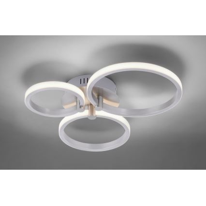 Leuchten Direkt 12110-55 - LED virsmas griestu lustra JOHANNA LED/4,5W/230V+LED/6W+LED/7,5W