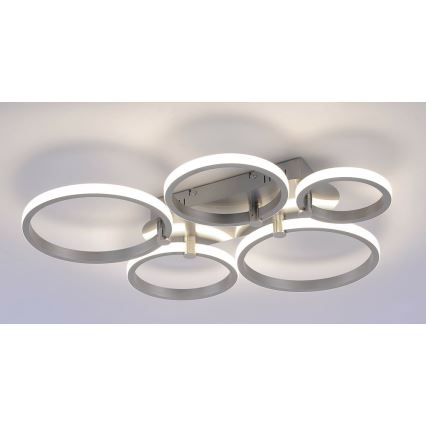 Leuchten Direkt 12112-55 - LED virsmas montējamā griestu lampa JOHANNA 2xLED/11,5W/230V+2xLED/9W+LED/7W