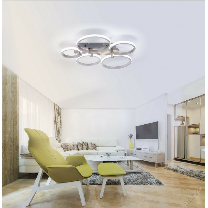 Leuchten Direkt 12112-55 - LED virsmas montējamā griestu lampa JOHANNA 2xLED/11,5W/230V+2xLED/9W+LED/7W