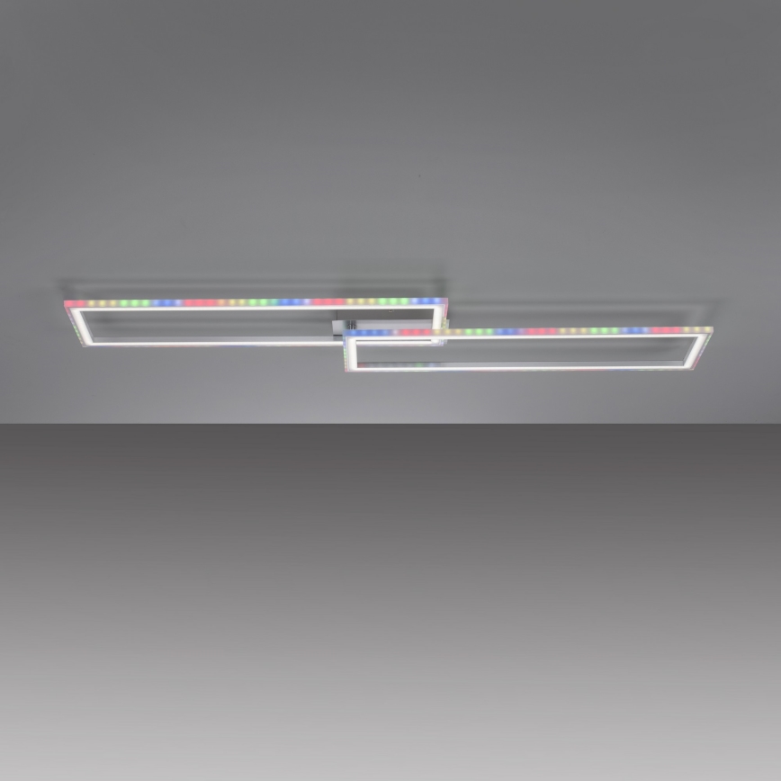 Leuchten Direkt 14635-55 - LED RGB Aptumšojama griestu lampa FELIX LED/34,5W/230V + tālvadības pults