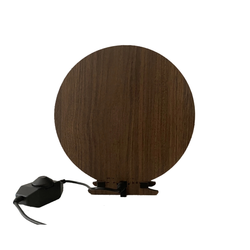 Li-Go 23654 - Dimējama LED galda dekorācija LED/12W/230V 20x22 cm valrieksts/Sūnu kompozīcija