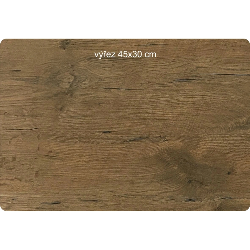 Li-Go 23682/DUB5 - Koka pulkstenis 1xAA Ø 32 cm ozols/pieneņpūka