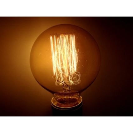 Lielas slodzes dekoratīva aptumšojama spuldze SEGOD G80 E27/40W/230V 3000K
