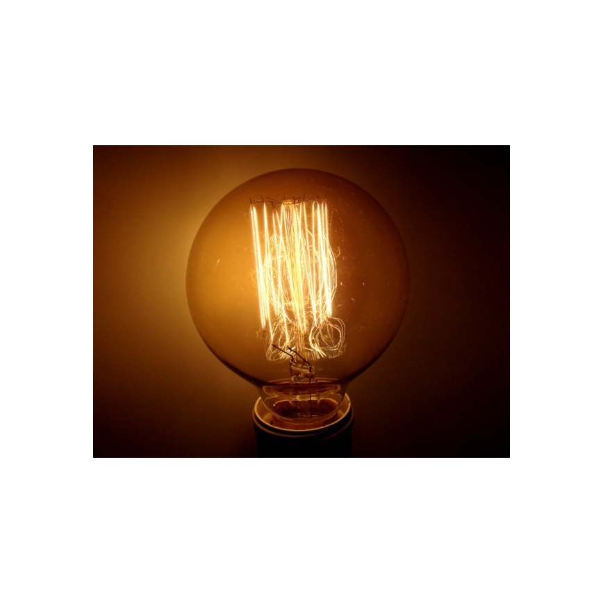 Lielas slodzes dekoratīva aptumšojama spuldze SEGOD G80 E27/40W/230V 3000K