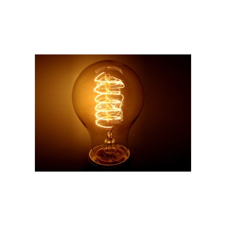 Lielas slodzes dekoratīva aptumšojama spuldze SELEBY A23 E27/60W/230V 2200K