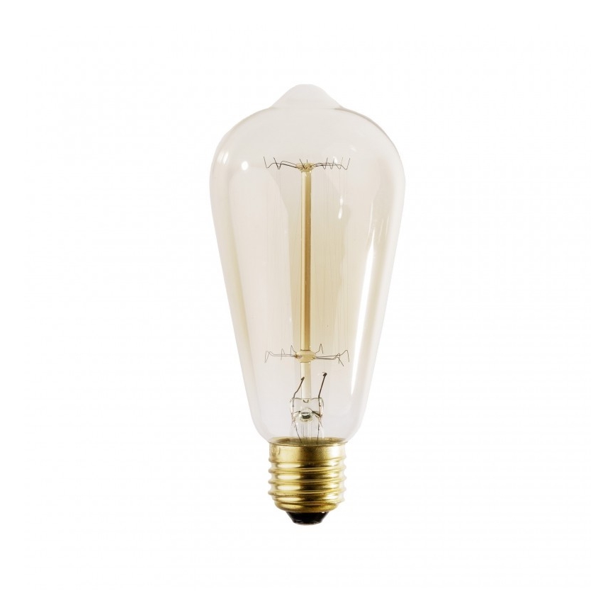 Lielas slodzes dekoratīva aptumšojama spuldze SELEBY ST64 E27/40W/230V 2200K