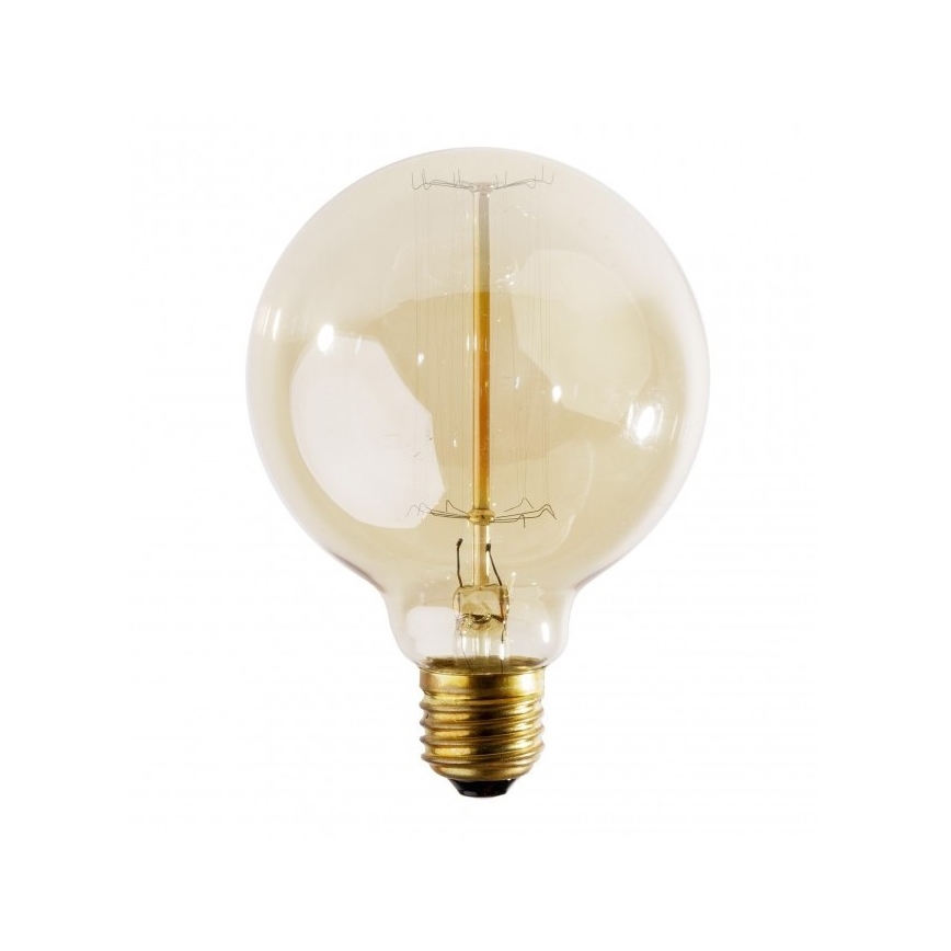 Lielas slodzes dekoratīva aptumšojama spuldze SELRED G125 E27/60W/230V 2200K 120 lm