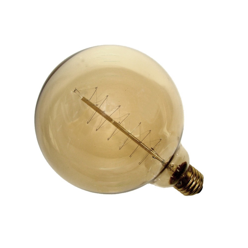 Lielas slodzes dekoratīva aptumšojama spuldze SELRED G125 E27/60W/230V 2200K 260 lm
