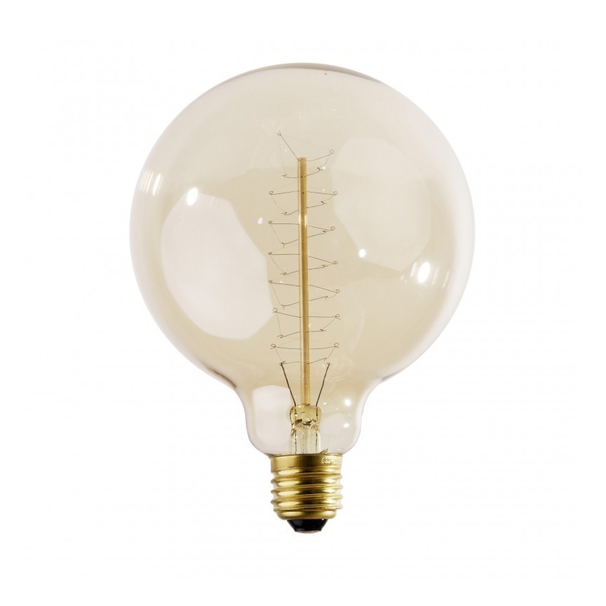 Lielas slodzes dekoratīva aptumšojama spuldze SELRED G125 E27/60W/230V 2200K 260 lm
