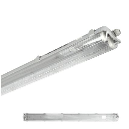 Lielas slodzes dienasgaismas lampa 2xG13/22W/230V IP65