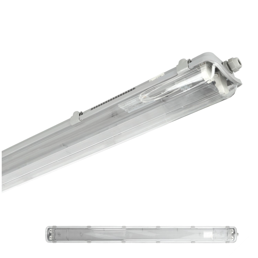 Lielas slodzes dienasgaismas lampa 2xG13/22W/230V IP65