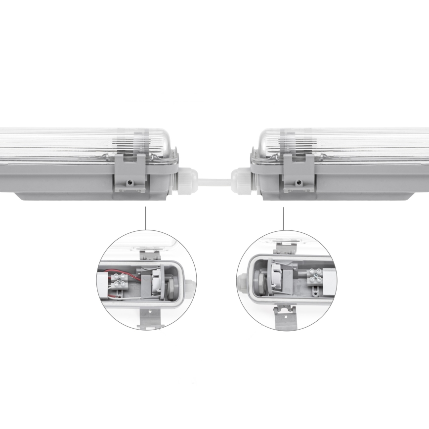 Lielas slodzes dienasgaismas lampa LIMEA T8 1xG13/20W/230V IP65 120cm
