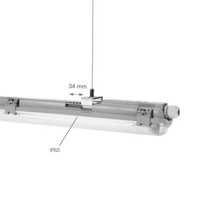 Lielas slodzes dienasgaismas lampa LIMEA T8 1xG13/20W/230V IP65 120cm