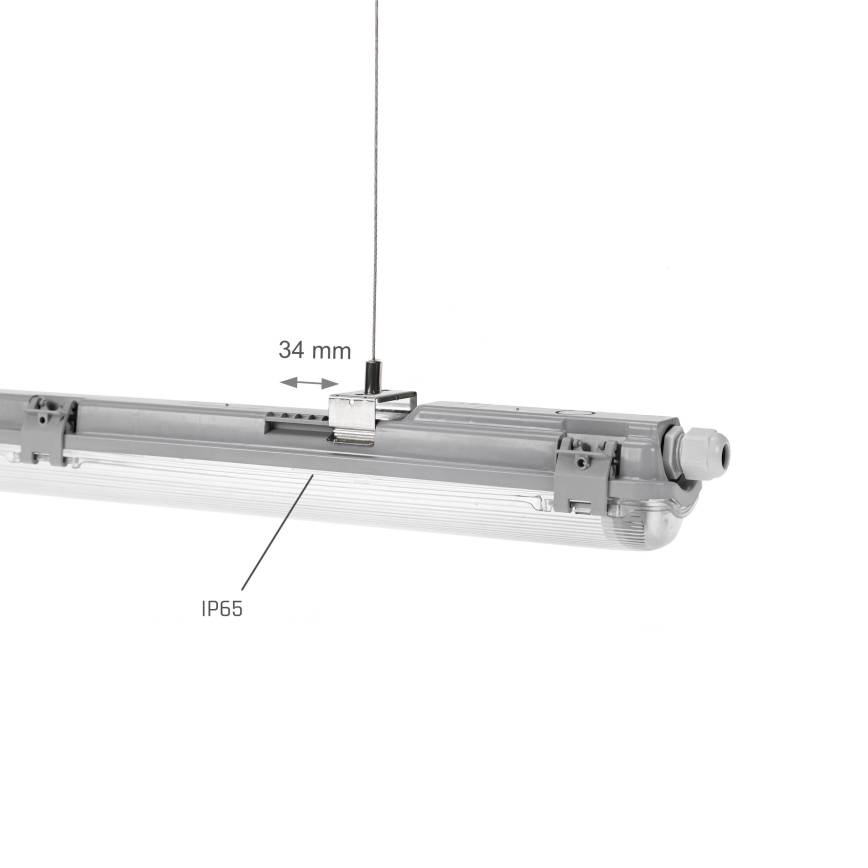 Lielas slodzes dienasgaismas lampa LIMEA T8 1xG13/20W/230V IP65 120cm