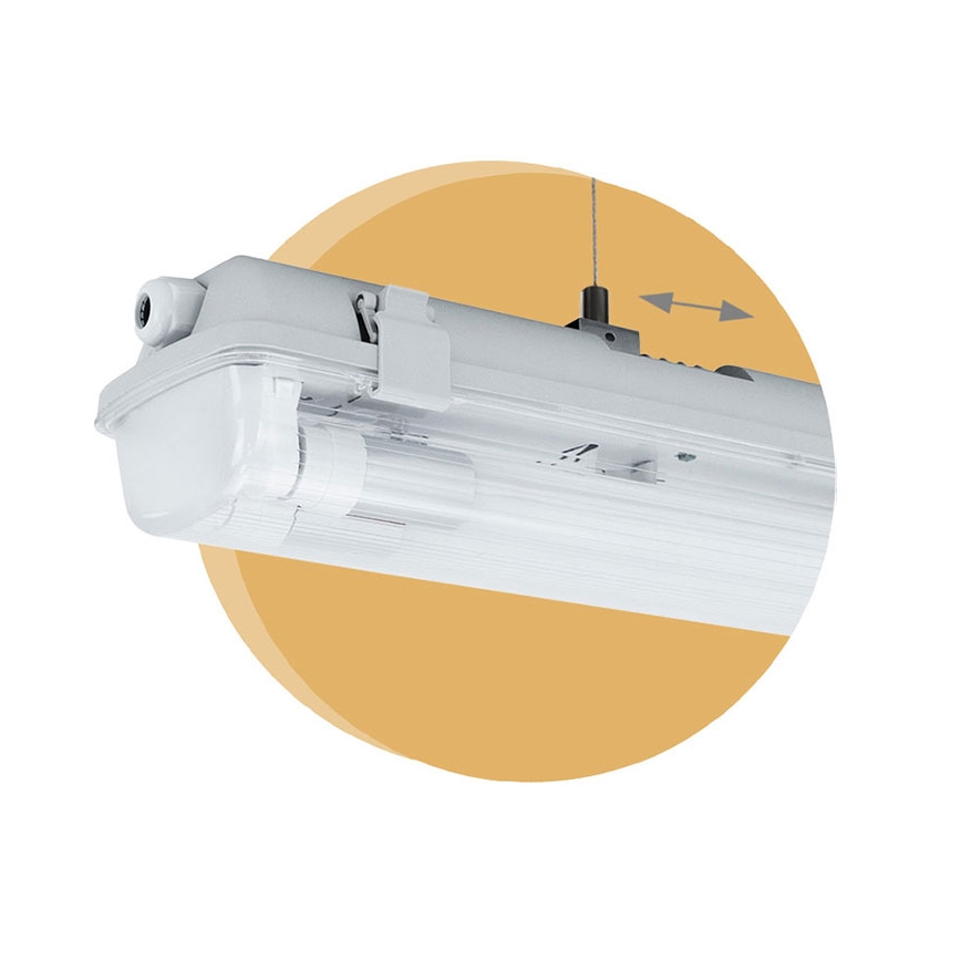 Lielas slodzes dienasgaismas lampa LIMEA T8 2xG13/10W/230V IP65 1500mm