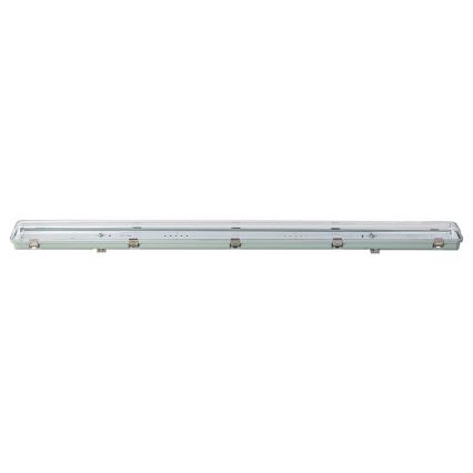 Lielas slodzes dienasgaismas lampa T8 2xG13/18W/230V IP65 126 cm