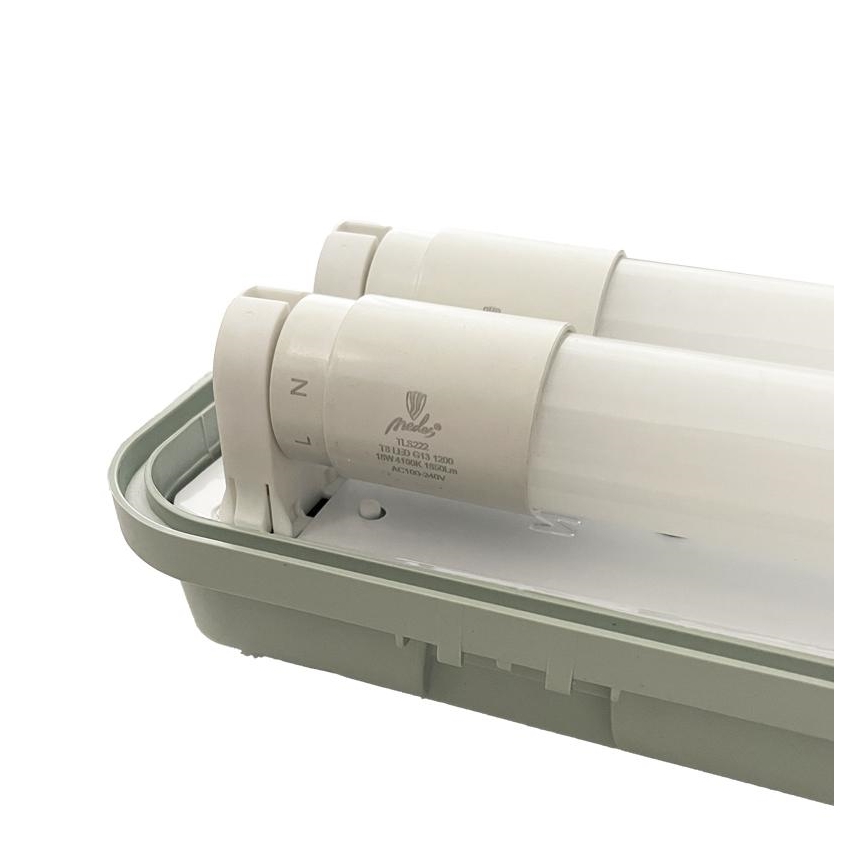 Lielas slodzes dienasgaismas lampa T8 2xG13/18W/230V IP65 126 cm