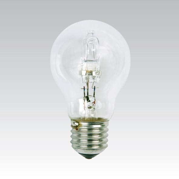 Lielas slodzes spuldze E27/28W/230V  caurspīdīga 2800K