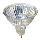 Lielas slodzes spuldze GU5,3/MR16/20W/12V 2900K