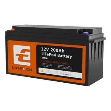 LiFePO4 akumulators saules enerģijas sistēmām 12,8V/200Ah IP66