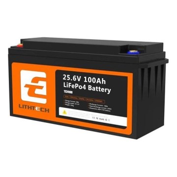 LiFePO4 akumulators saules sistēmām 25,6V/100Ah IP66