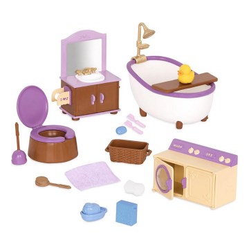 Li'l Woodzeez - Rotaļlietu komplekts vannas istaba furniture